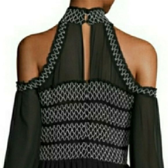 Nicholas Cold Shoulder Smock Dress - Picture 4 of 16